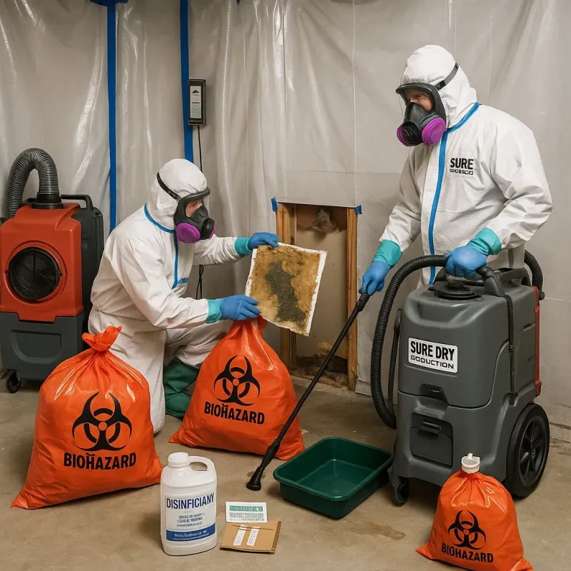 Contaminated Water Handling Protocols process in Midlothian, TX