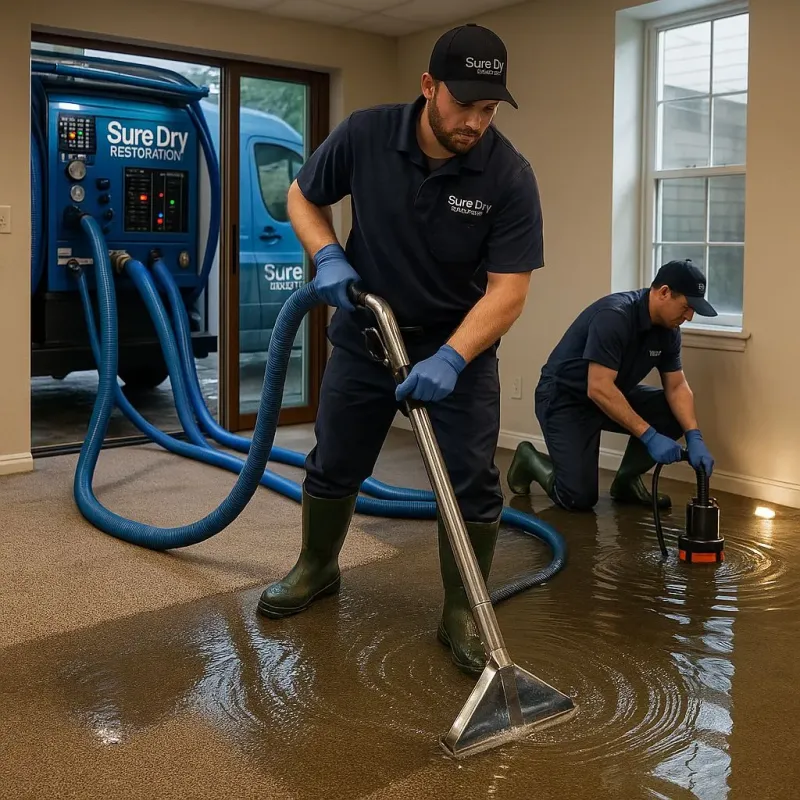 Water Extraction and Removal process in Midlothian, TX